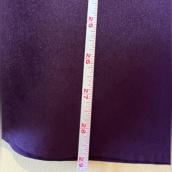 Calvin Klein button down blouse w/ two front pockets - Picture 4 of 10